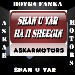 heesaha Ruwaayadii Shan u yar ha ii sheegin